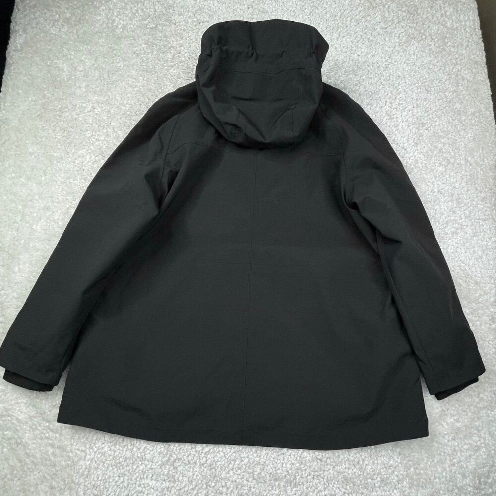 Pendleton Black Hooded Full Zip Jacket Aztec Line… - image 2